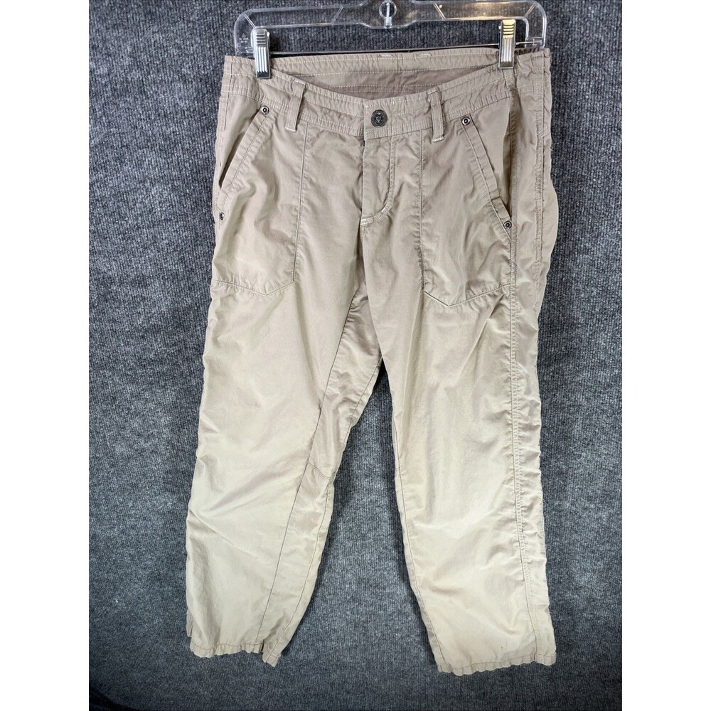 Kuhl Womens Hiking Pants Short 4 Khaki Lightweight Outdoor Trail